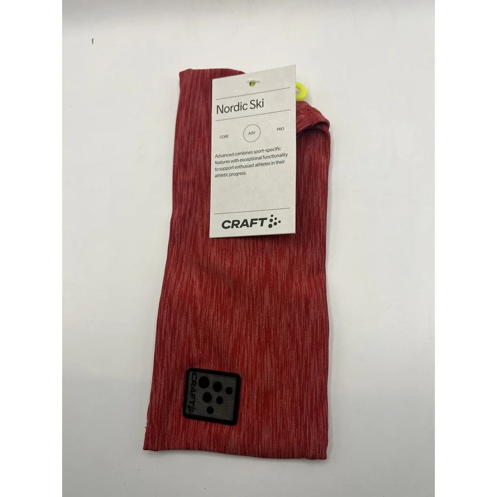Craft Nordic Ski‎ Microfleece Shaped Headband Rose Melange One Size Winter Sport